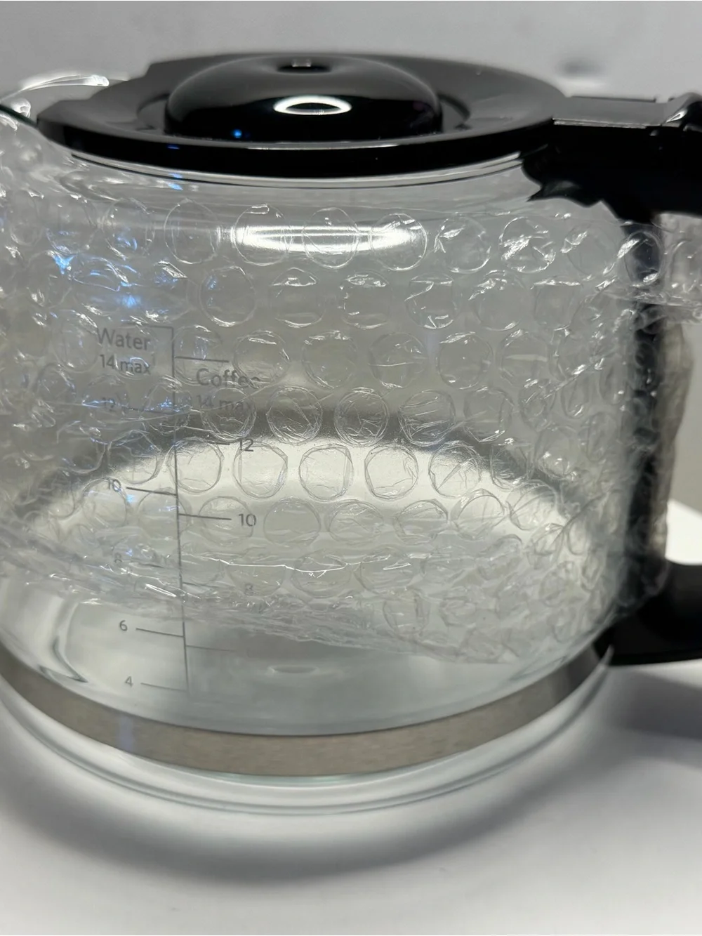 KitchenAid Glass Coffee Carafe with Black Lid